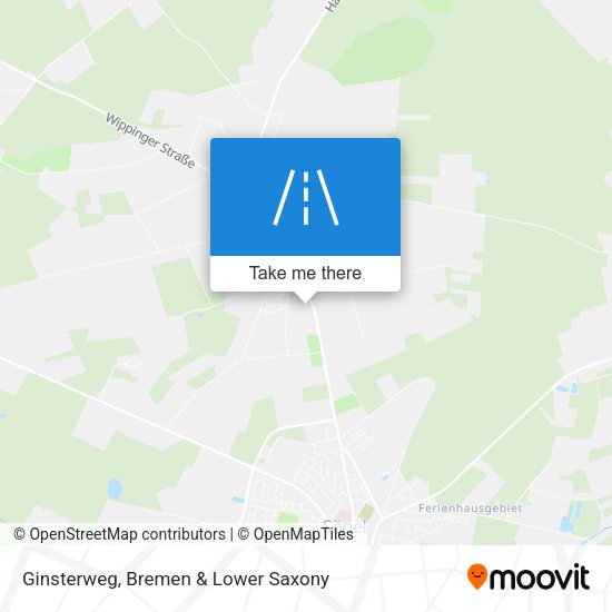 Ginsterweg map