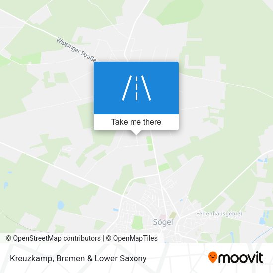 Kreuzkamp map