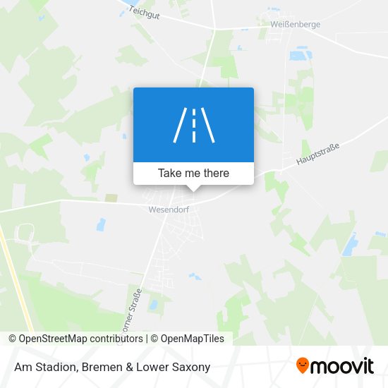 Am Stadion map