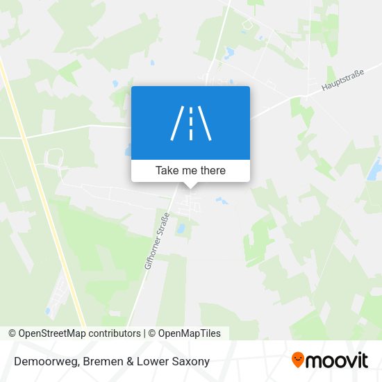 Demoorweg map