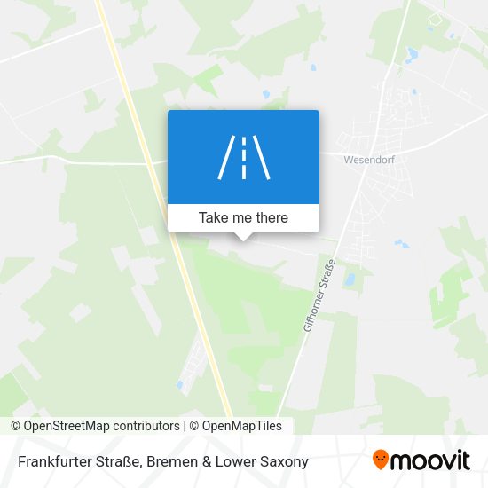 Frankfurter Straße map