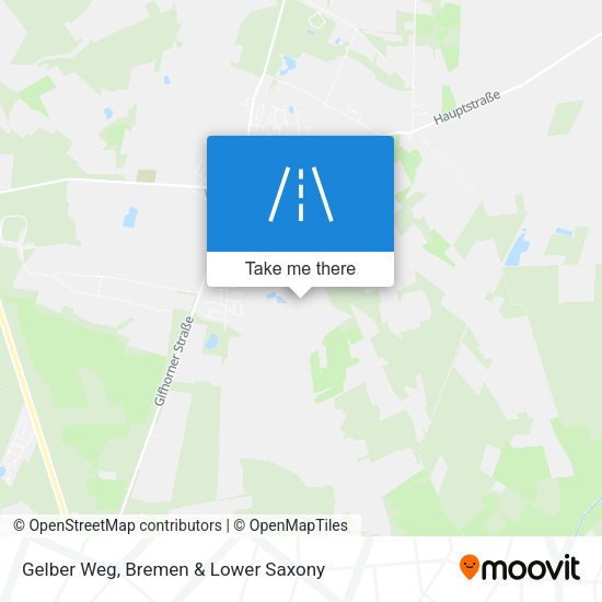 Gelber Weg map