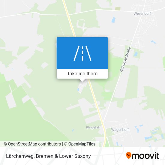 Lärchenweg map