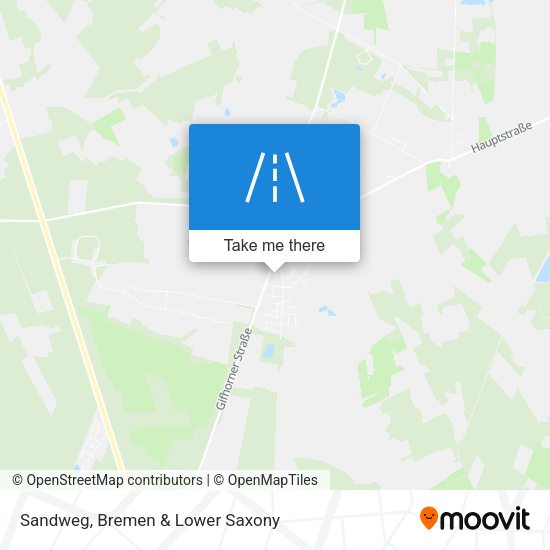 Sandweg map
