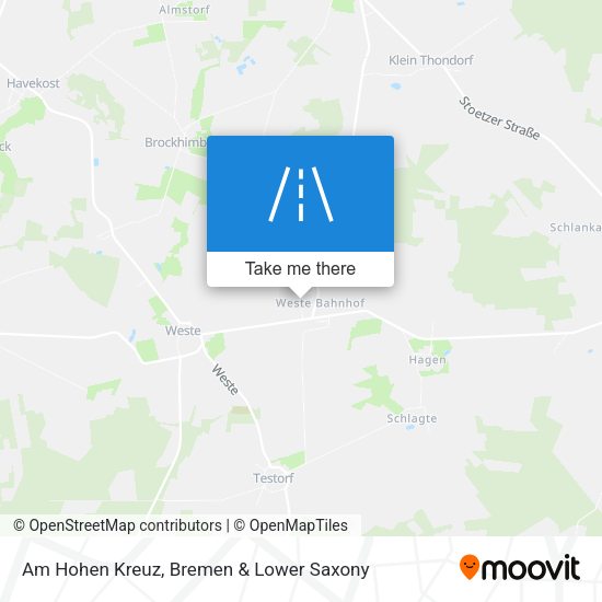 Am Hohen Kreuz map