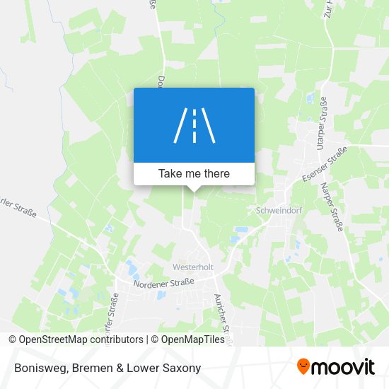 Bonisweg map