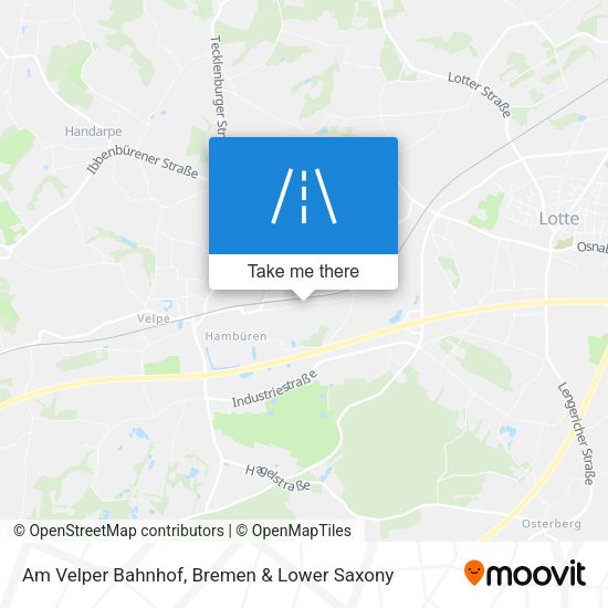 Am Velper Bahnhof map
