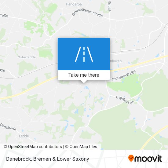 Danebrock map