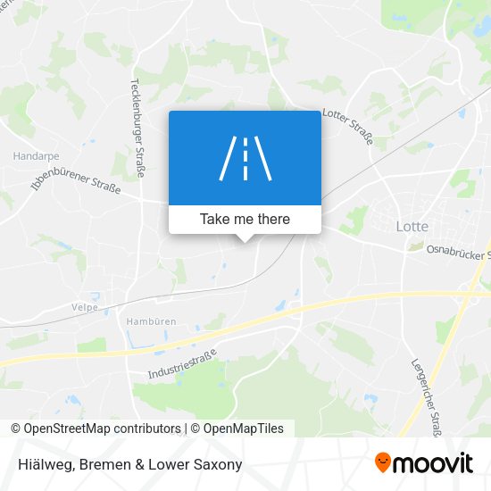 Hiälweg map