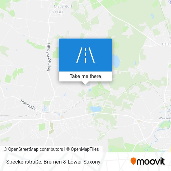 Speckenstraße map