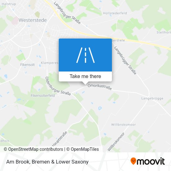 Am Brook map