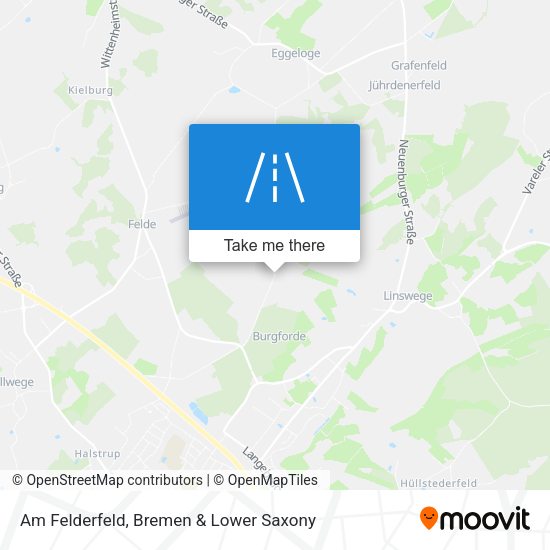 Am Felderfeld map