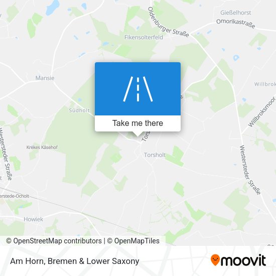 Am Horn map