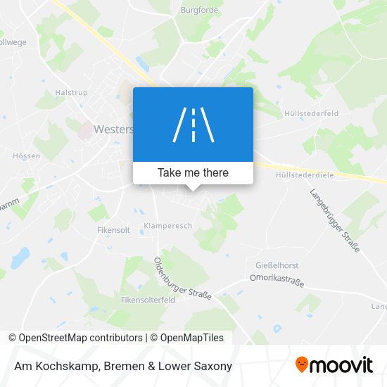 Am Kochskamp map