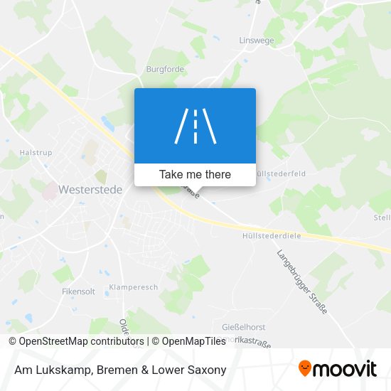 Am Lukskamp map