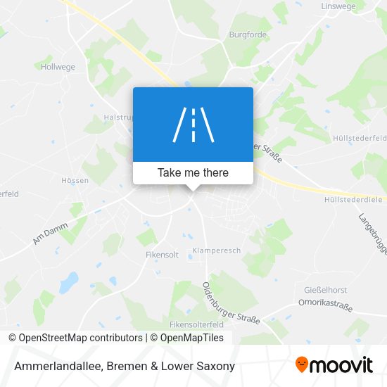 Ammerlandallee map