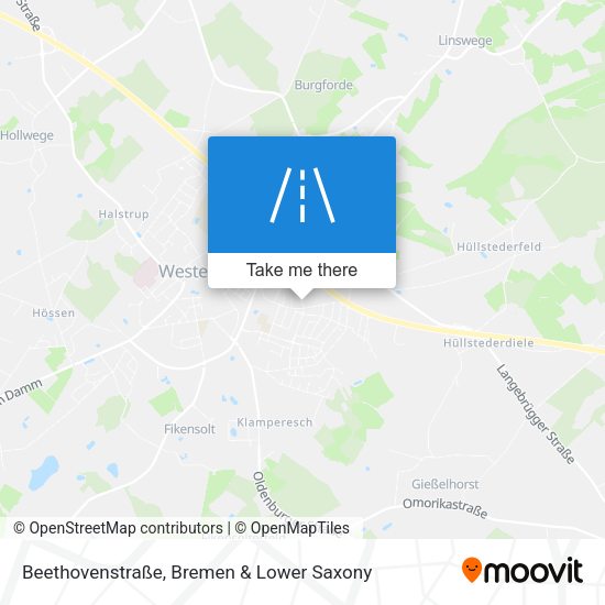 Beethovenstraße map