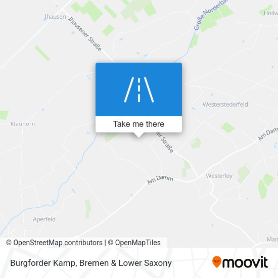 Burgforder Kamp map