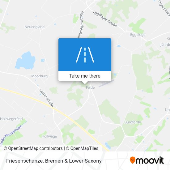 Friesenschanze map