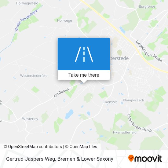 Gertrud-Jaspers-Weg map