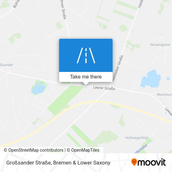 Großsander Straße map