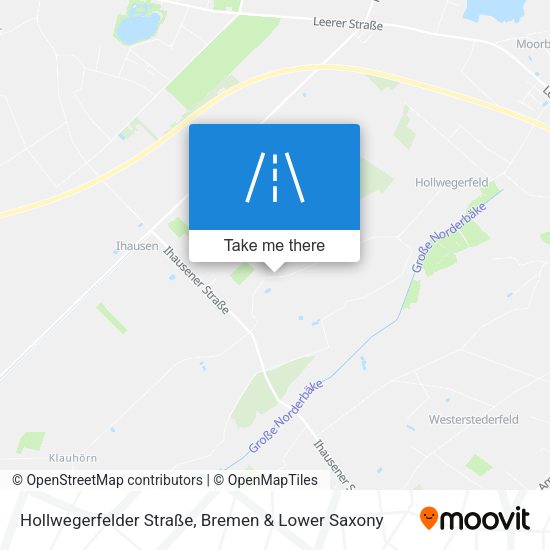 Hollwegerfelder Straße map