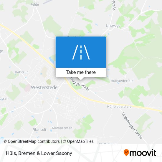 Hüls map