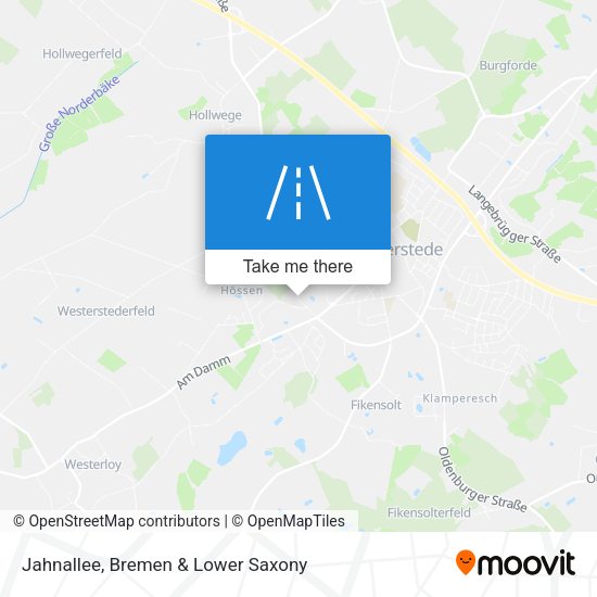 Jahnallee map