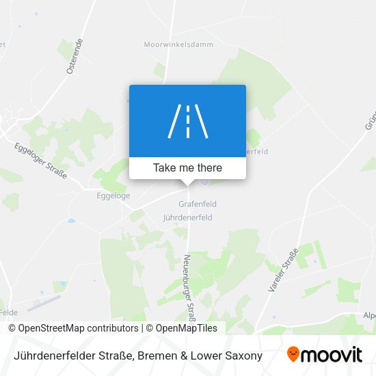 Jührdenerfelder Straße map
