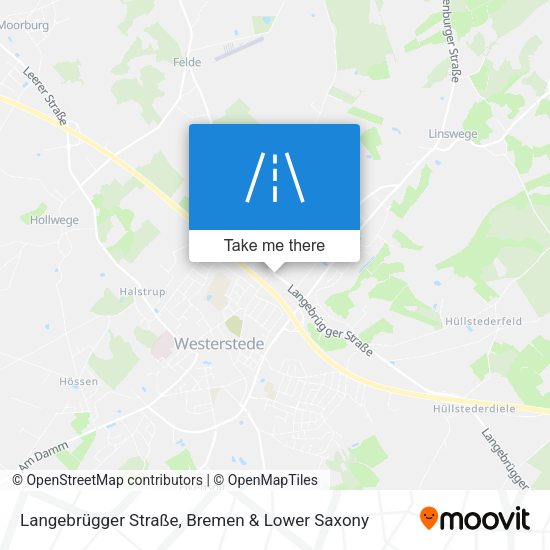 Langebrügger Straße map