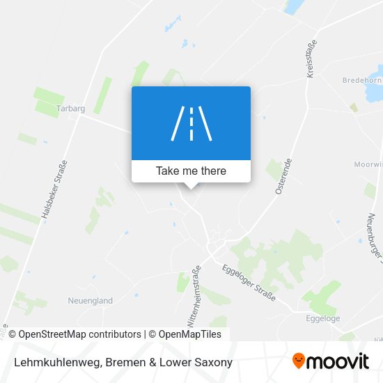 Lehmkuhlenweg map