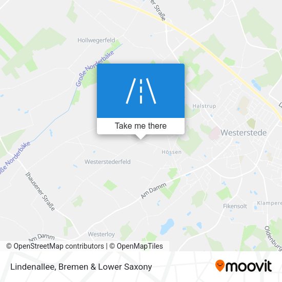 Lindenallee map