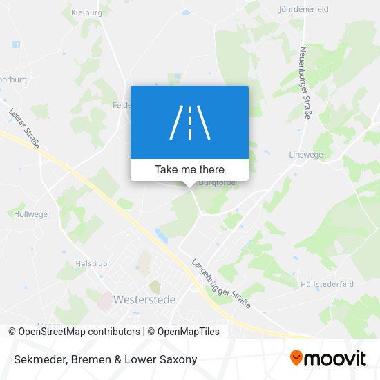 Sekmeder map