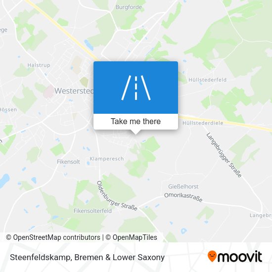 Steenfeldskamp map