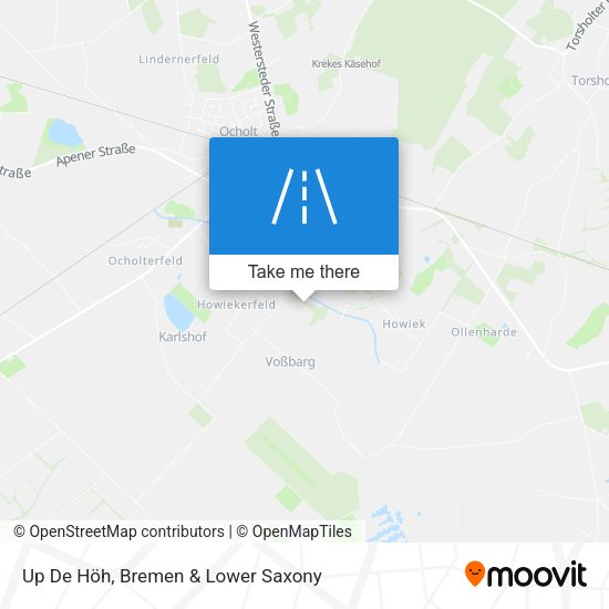 Up De Höh map