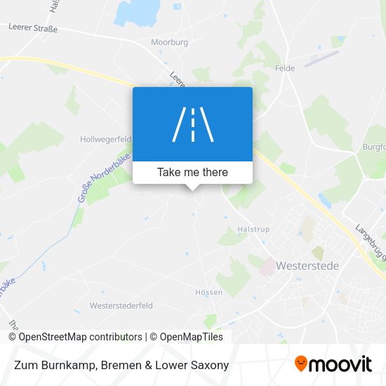 Zum Burnkamp map