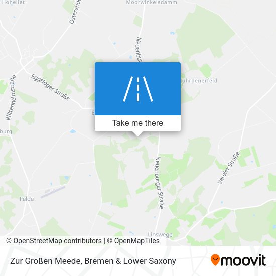 Zur Großen Meede map