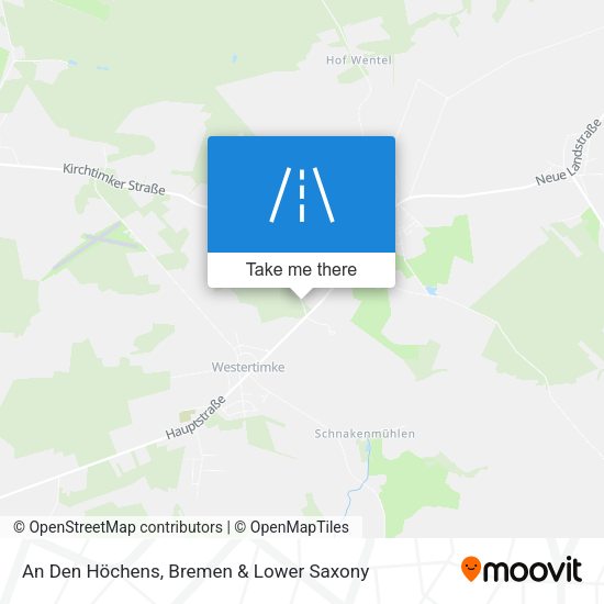 An Den Höchens map