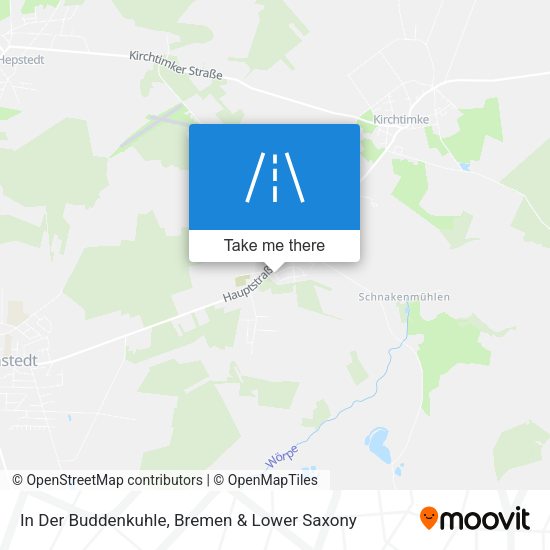 In Der Buddenkuhle map
