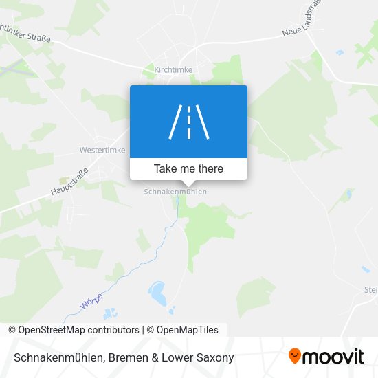 Schnakenmühlen map