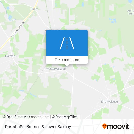 Dorfstraße map