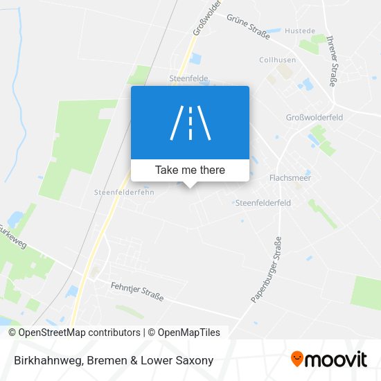 Birkhahnweg map