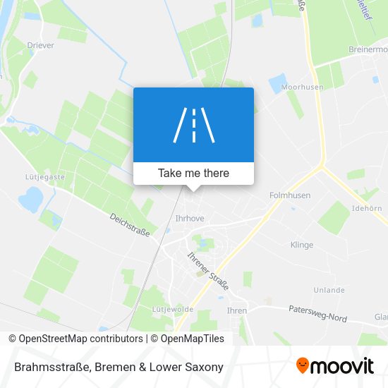 Brahmsstraße map