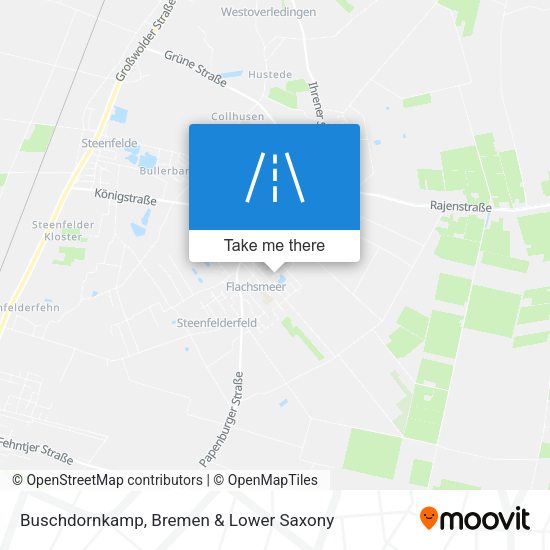 Buschdornkamp map