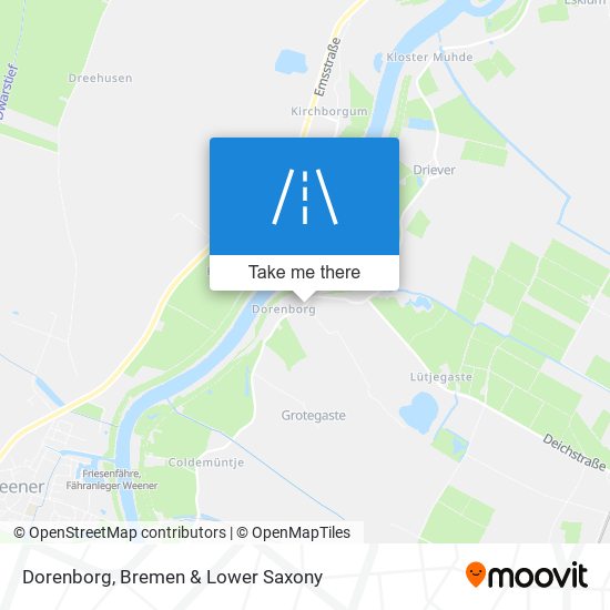 Dorenborg map
