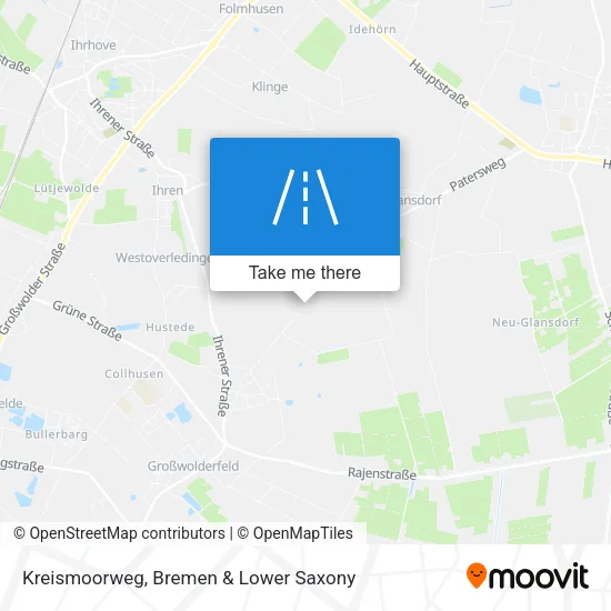 Карта Kreismoorweg