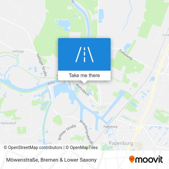 Möwenstraße map
