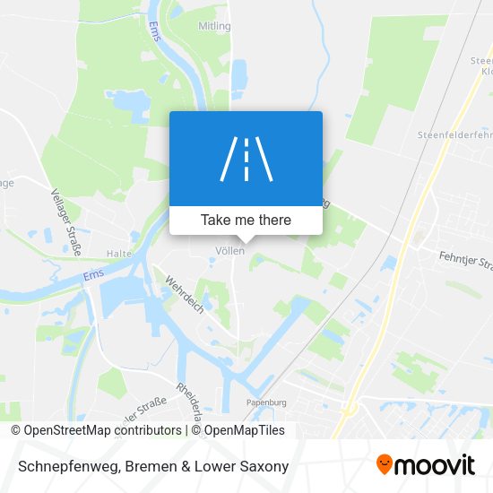 Schnepfenweg map