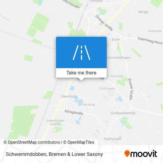 Карта Schwemmdobben