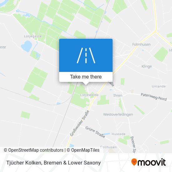 Tjücher Kolken map